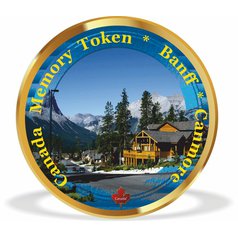 Turistická stampka Banff Canmore