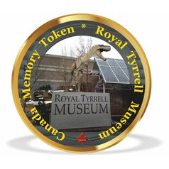 Turistická stampka Royal Tyrrell  Museum