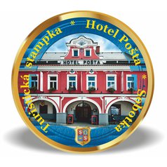 Turistická stampka hotel Pošta Sobotka