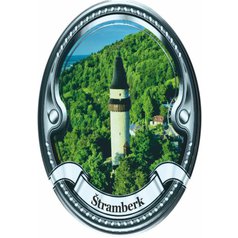 Štítek na hůl  barevný, Štramberk